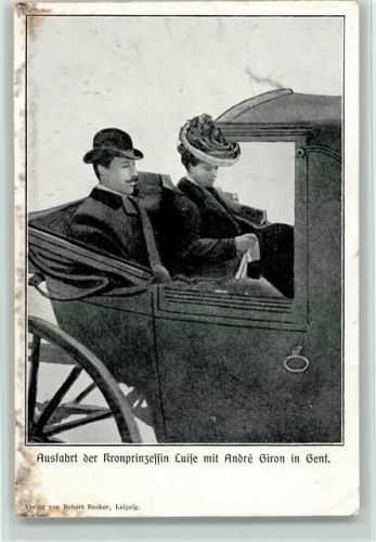 Ausfahrt Kronprinzessin Luise mit Andre Giron