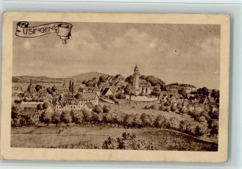 Usingen 1918 Verlag Hans Pernat - gute Erhaltung AK