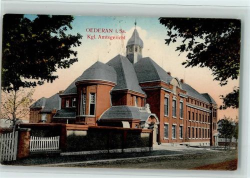 Oederan 1915 Amtsgericht AK