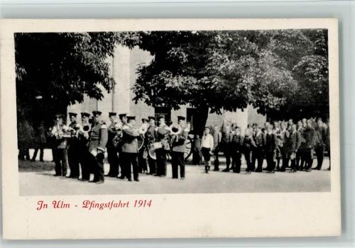 Ulm Alt Wandervogel - Ortsgruppe Bischofstein - Pfingsfahrt 1914 - Umzug