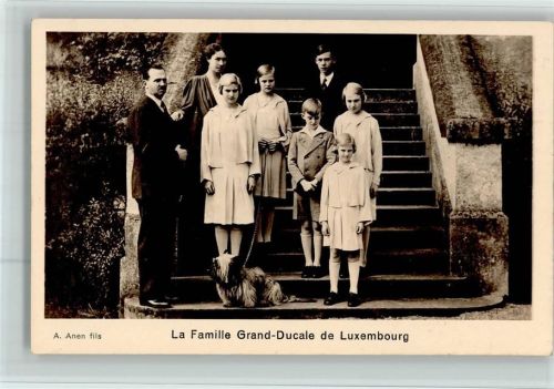 1939 La Familie Grand Ducale, gute Erhaltung AK