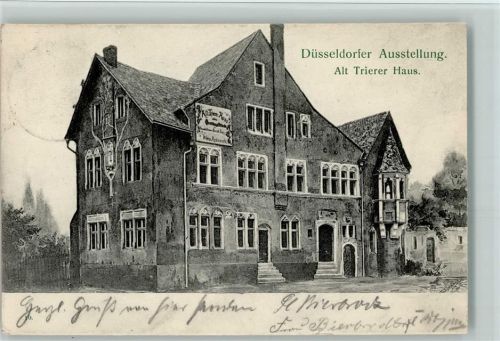 Düsseldorf 1902 Alt Trierer Haus 1902 AK