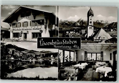 Nesselwang Hotel Pension Löwenbräu Stuben Hermann Vietor