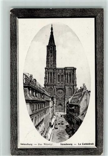 Strasbourg 1912 Münster La Cathédrale