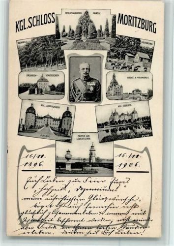 01468 O8105 Moritzburg 1908 - Miniaturbilder AK Gute Erhaltung