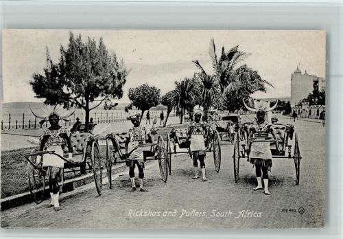 Rickshas and Puflers - Volkstypen , Berufe, gute Erhaltung AK