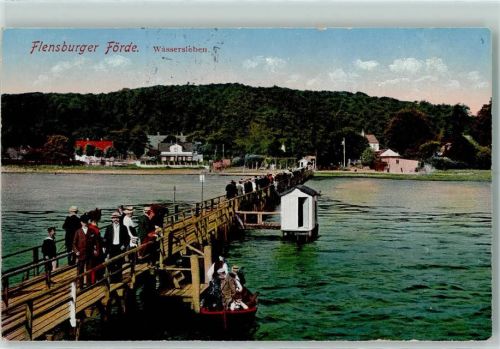 Flensburg Wassersleben Flensburger Förde Seesteg
