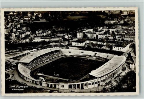 Lausanne 1938 Stadion Olympique - Verlag Perrochet 11232 AK