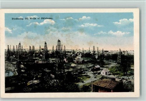 Producing Oil Well of Oklahoma AK Flecken Öl
