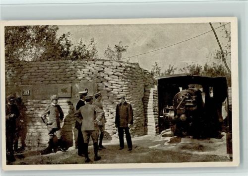 WK II Serie II Nr. 4 - Italienische Marine - Batterie der k. Marine im Felde , gute Erhaltung AK