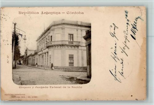 Cordoba 1905 Camara y Juzgado Federal de la Nacion