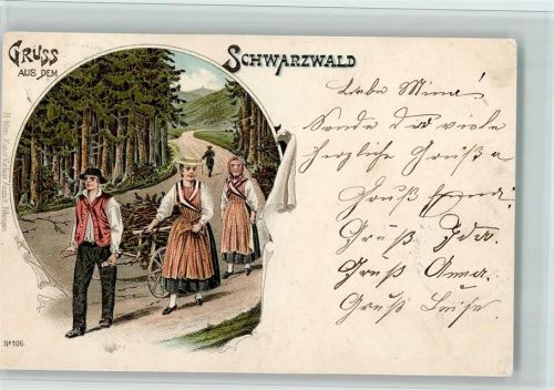 Reisigsammler - Gruss aus - gute Erhaltung