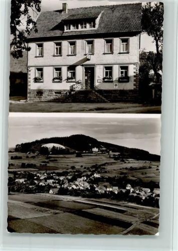 Waldkatzenbach Gasthaus zur Post, sehr Wirtschaft zur Alp, AK