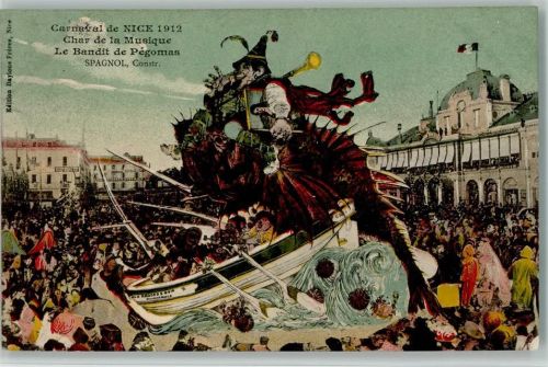 Le Bandit de Pegomas ,1912 gute Erhaltung AK