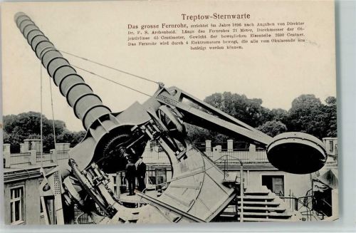 Treptow Sternwarte - grosses Fernrohr