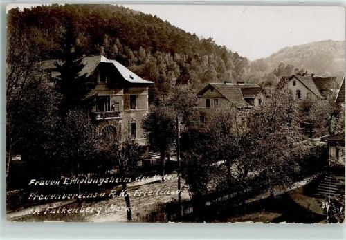 Falkenberg Frauen Erholungsheim des Vaterl. Frauenvereins und R. Kr. riedenau