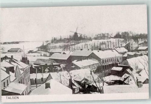 Talsi Winter Windmühle