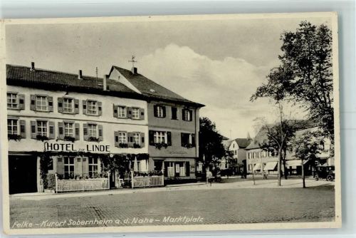 Bad Sobernheim Marktplatz Hotel Zur Linde Felke