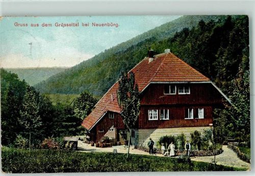 Neuenbürg Grösseltal Bauernhaus