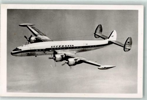 Luftpoststempel mit Erstflug LH 210 am 14.4.1957 Frankfurt - Zürich