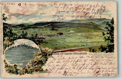 Tüllingen 1899 Ober-Tüllingen sign Künstlerkarte