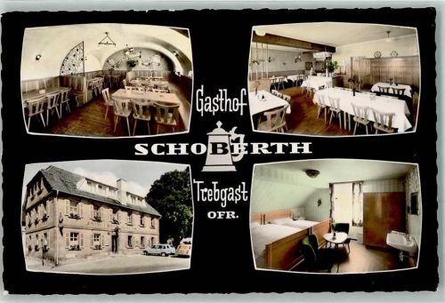 95367 W8651 Trebgast - Gasthaus Schoberth Gästezimmer Waschbecken Speiseraum