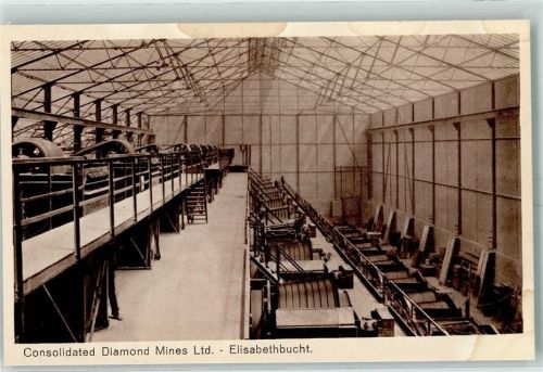 Lüderitz Verlag Hubrich Lüderitzbucht Nr. 19 Diamanten Mine Elisabethbucht AK