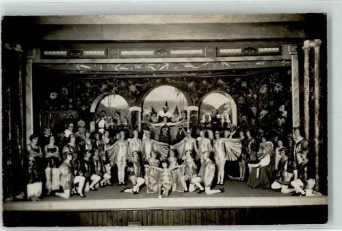 Jablonec n. Nisou Deutscher Turnverein Rübezahl Erinnerung Märchenspiel der Stern von Bethlehem 1928 Ober Tannwald