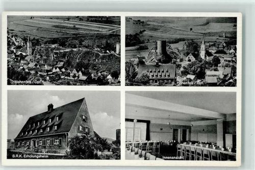 Hohenfels B.R.K. Erholungsheim Innenansicht Kirche Turm
