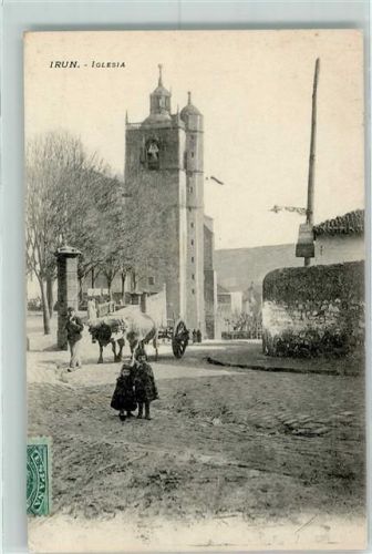 Irun Iglesia Ochsenkarren