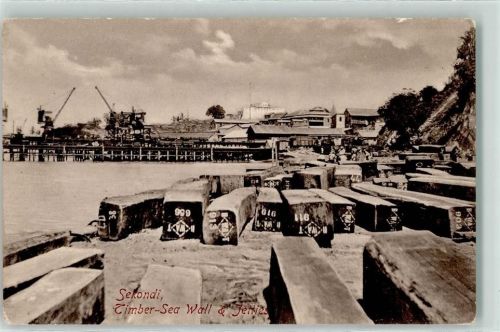 Sekondi-Takoradi Timber-Sea Wall Jetties