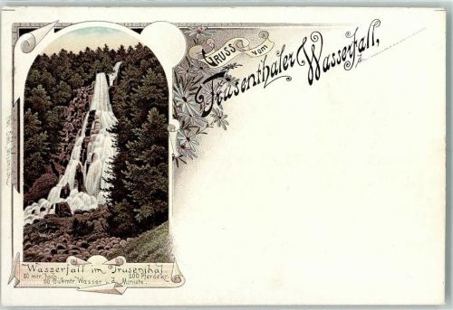 Trusen Wasserfall im Trusenthal