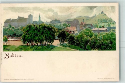 Saverne sign F. Hoch