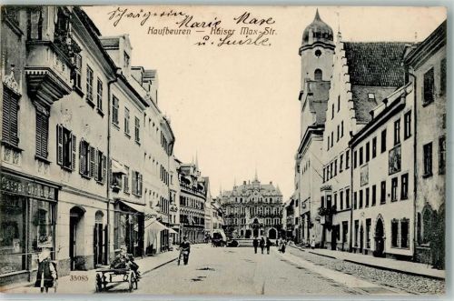 Kaufbeuren 1912 Kaiser Max Straße