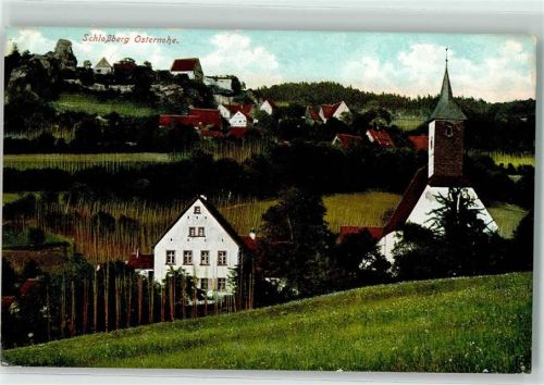 Schnaittach 1908 Schlossberg Osternohe Kirche Stempel