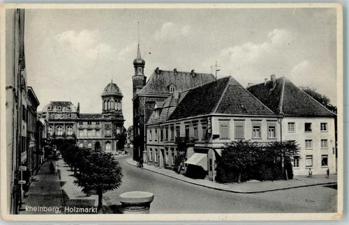 Rheinberg Holzmarkt