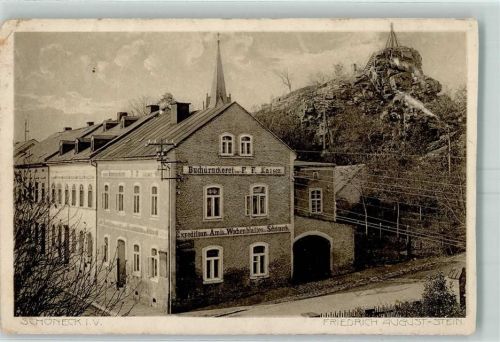 Schöneck Friedrich-August-Stein
