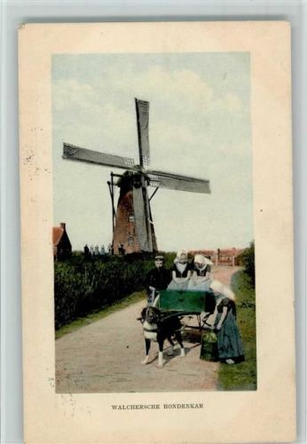 1913 Walersche Hondekar AK