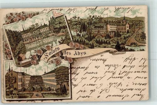 Paliseul Saluts de Abys Lithographie