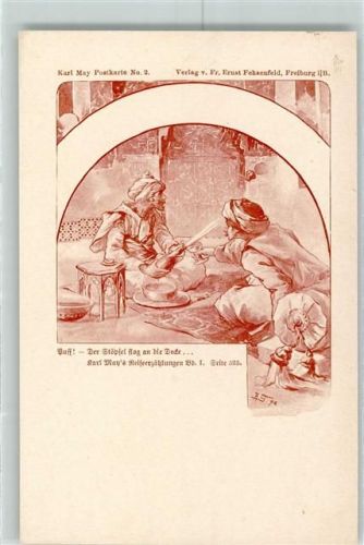 1900 Verlag v. Fr. Ernst Fehsenfeld Nr. 2 Reiseerzählungen AK