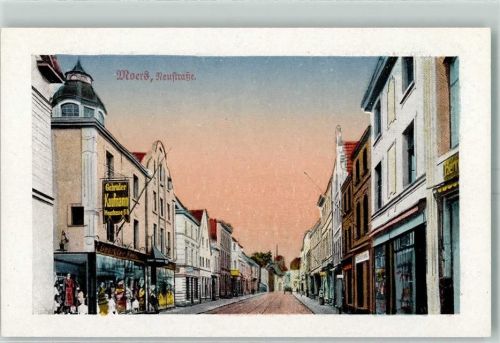 Moers Neustraße Geschäft Gebrüder Kaufmann