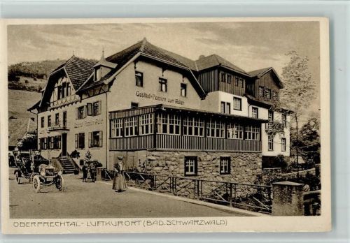 Oberprechtal 1918 Gasthof zum Adler, Automobil, gute Erhaltung AK
