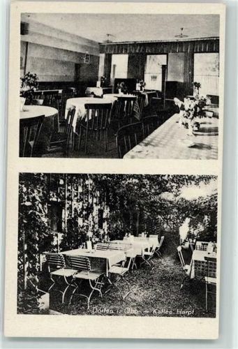 Dorfen Cafe Harpf Gastraum Terrasse