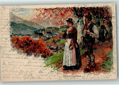 Berchtesgaden Sign Fritz Bergen Pfeife Buch