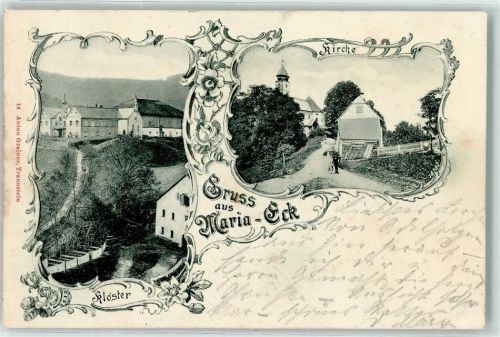 Maria Eck 1900 Kirche Kloster