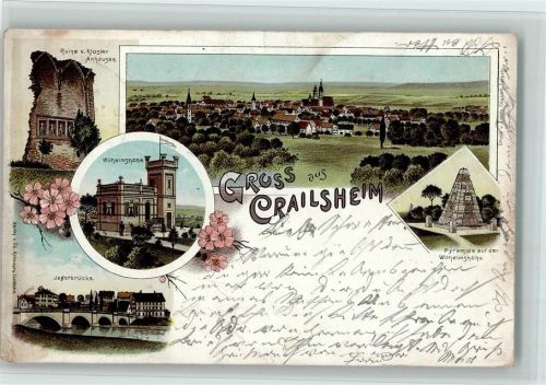 Crailsheim Gruss aus - AK Eckknick