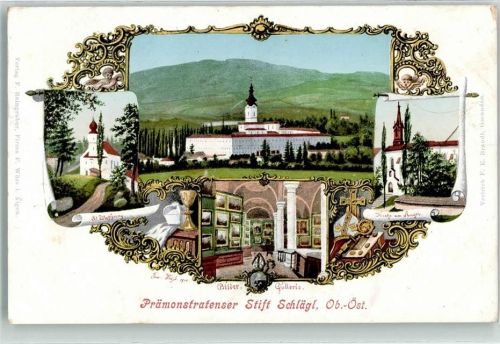 Schlägl Prämonstratenser Stift Schlägl St. Wolfgang Kirche am Anger
