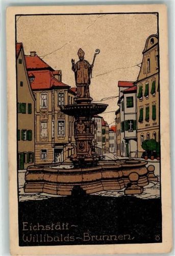 Eichstätt Willibalds Brunnen