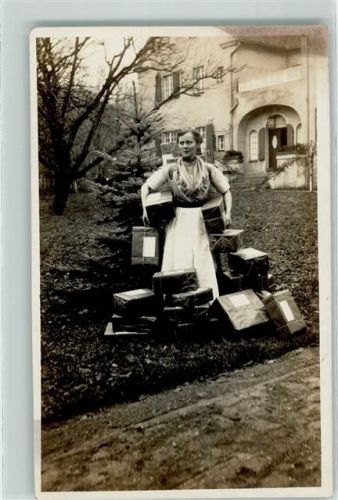 Spremberg 1916 Frau Pakete Ort lt. Stempel