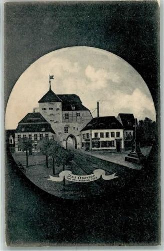 Leisnig 1915 Obertor vor dem Abbruch 1853